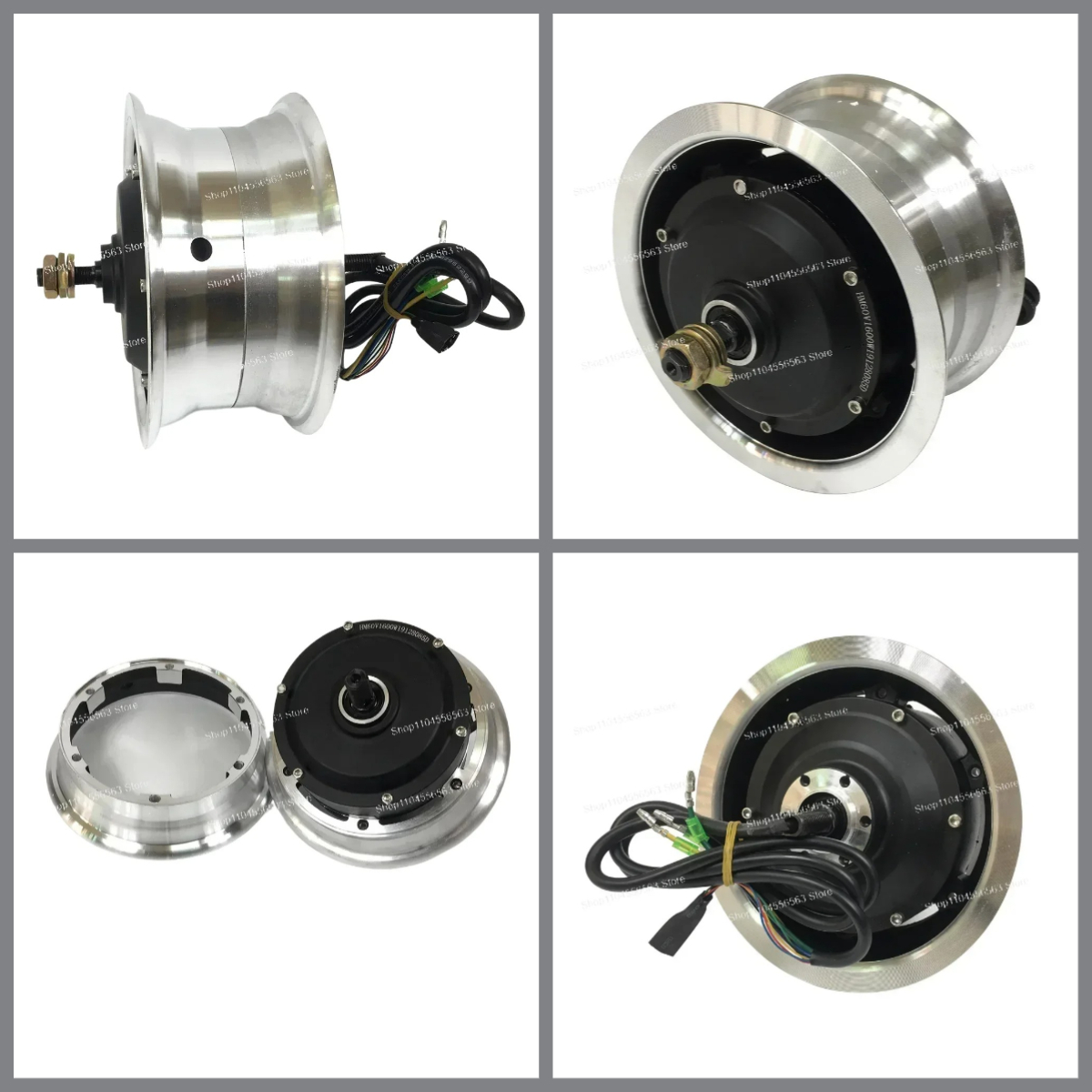 11 Inch 72V 3500W Motor Wheel - 60V/72V電動スクーターホイールハブモーター1600W-3500W 11インチ、FLJキックスクーターに適合