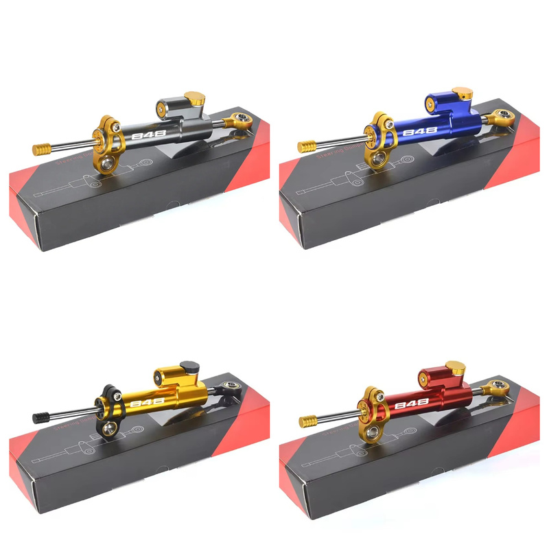Steering Damper Stabilizer Kit Cnc - ドゥカティ 848 2007-2013 2008 2009 2010