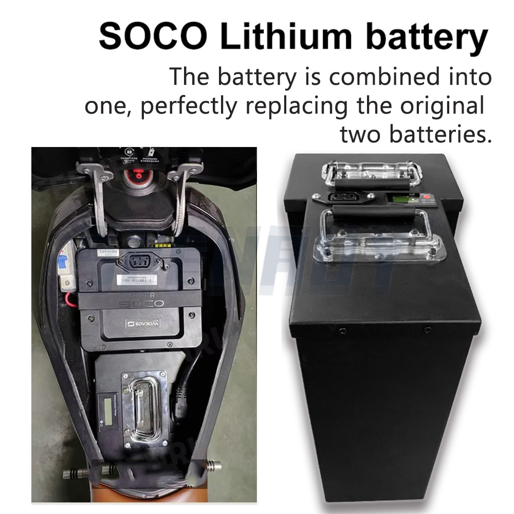 Super Soco TC TS ビッグバッテリー 60V  - 72V 30Ah Lifepo4 Battery Pack のレビューと価格