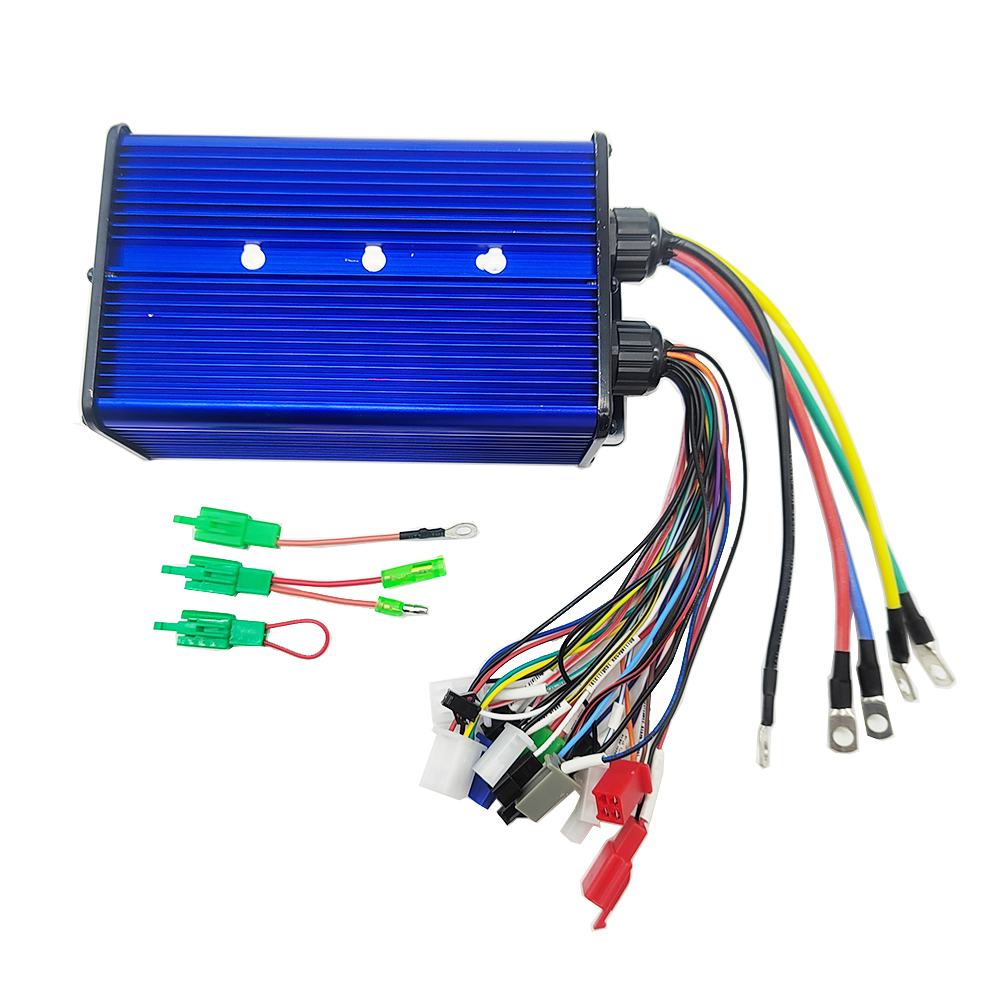 電気コントローラ 2500 3000 ワット 48V 60V - 72V 45A Dual Controller のレビューと価格