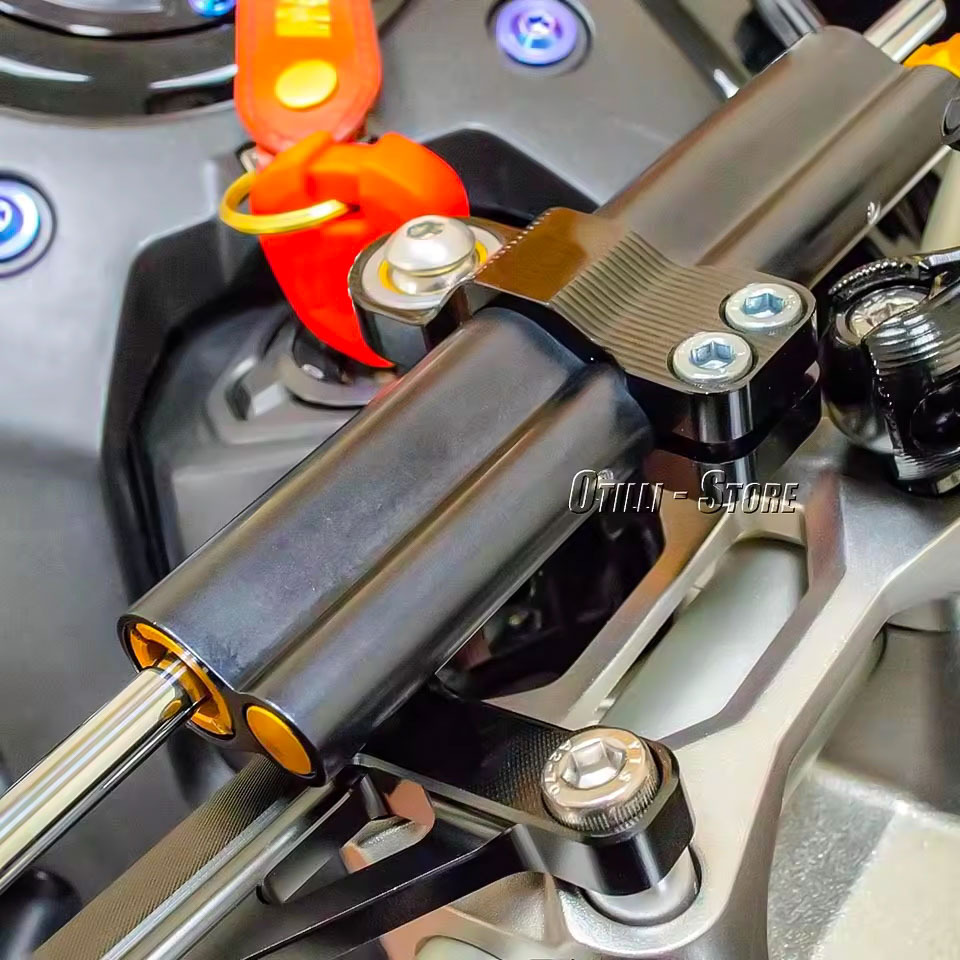 ステアリングダンパーホンダ CB1000R CB 1000  - Steering Damper Stabilizer Kit Cnc のレビューと価格