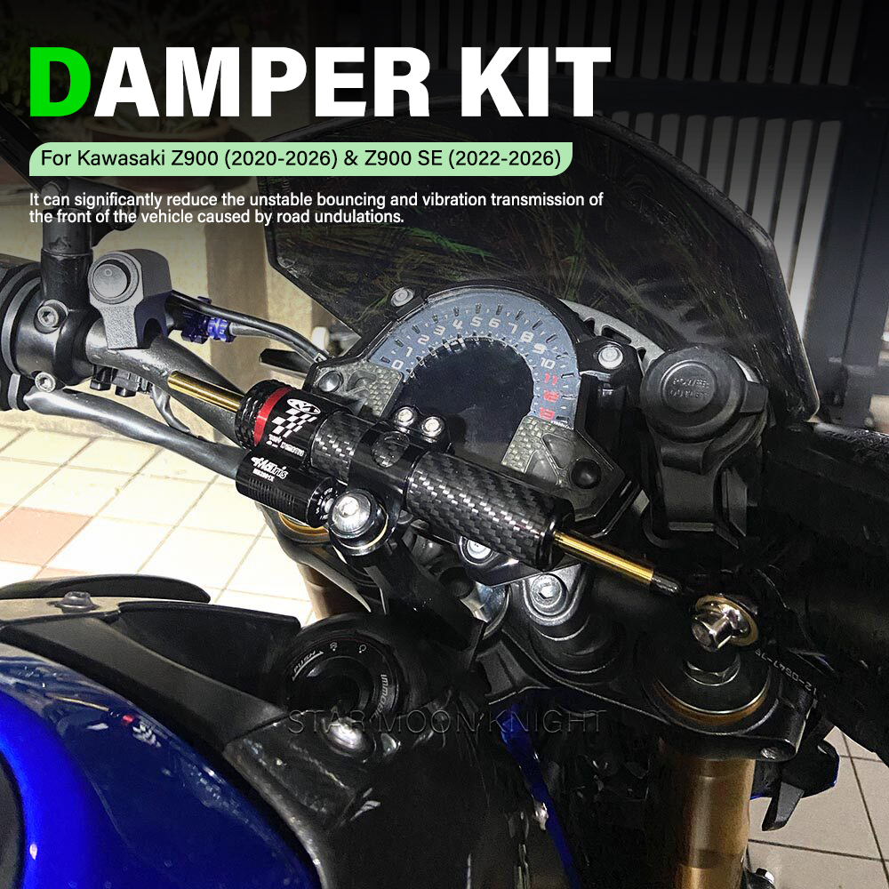 新しいオートバイ CNC ステアリングダンパー安定化ダンパー - Steering Damper Stabilizer Kit Cnc のレビューと価格