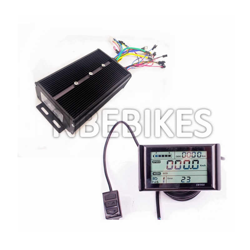 電動自転車モーター用正弦波コントローラー,48v 72v 4 - 72V 45A Dual Controller のレビューと価格