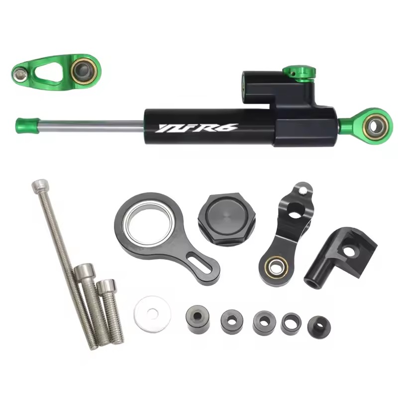 ヤマハ YZF R1 2002-2017 R6 2006-2 - Steering Damper Stabilizer Kit Cnc のレビューと価格