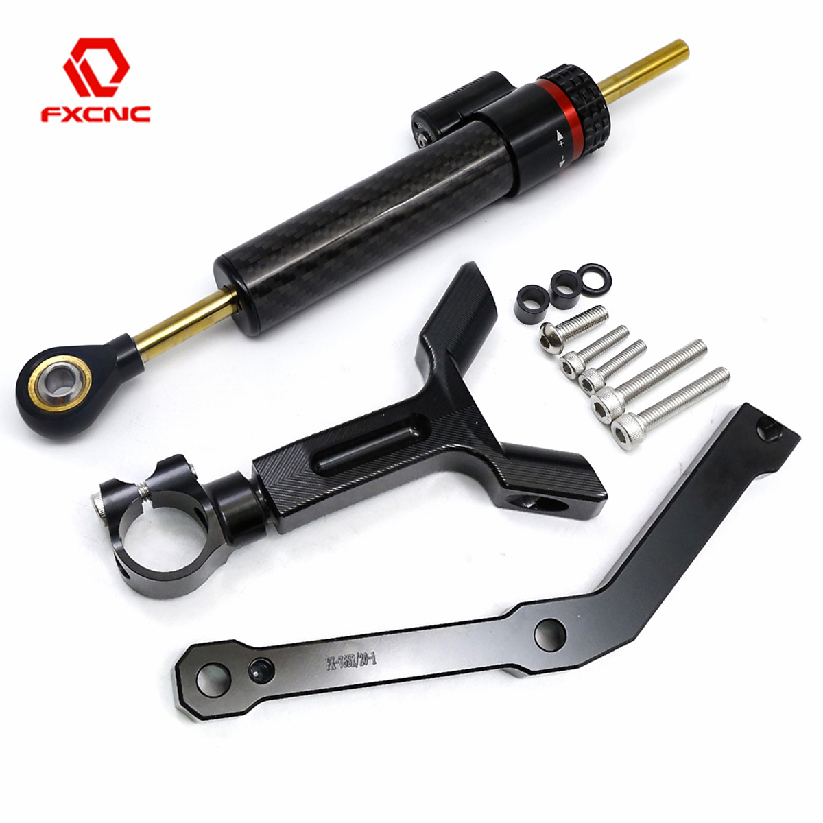トライアンフ ストリートトリプル 765 S R RS 20 - Steering Damper Stabilizer Kit Cnc のレビューと価格