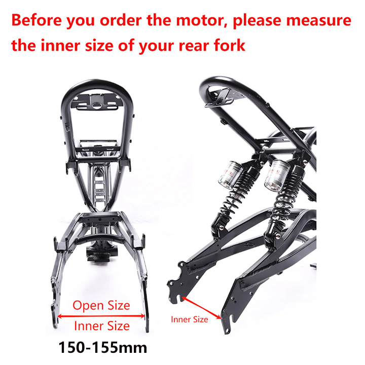 1.85x19 19インチ 60V 72V 3000W 50 - 60V 5000W Brushless Hub Motor のレビューと価格