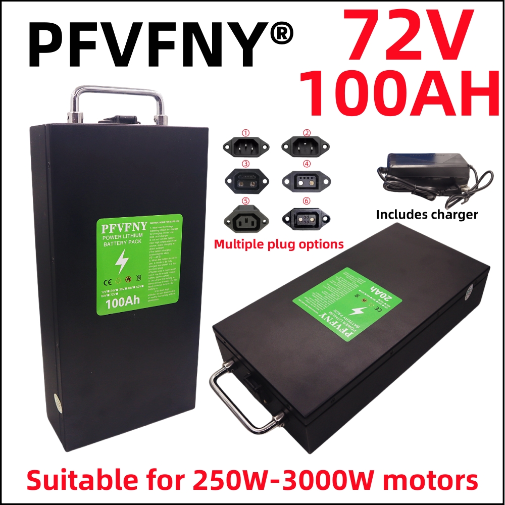 リチウム電池,大容量,高速輸送,250-3000w,1865 - 72V 30Ah Lifepo4 Battery Pack のレビューと価格