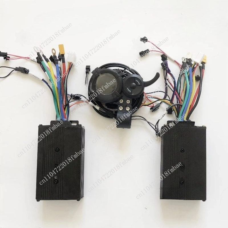 正弦波デュアルドライブコントローラー 48V 30A*2 3 - 60V 45A Sine Wave Dual Drive Controller のレビューと価格